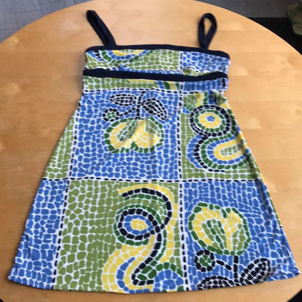 BCBG Max Azria Mosaic Tile Dress